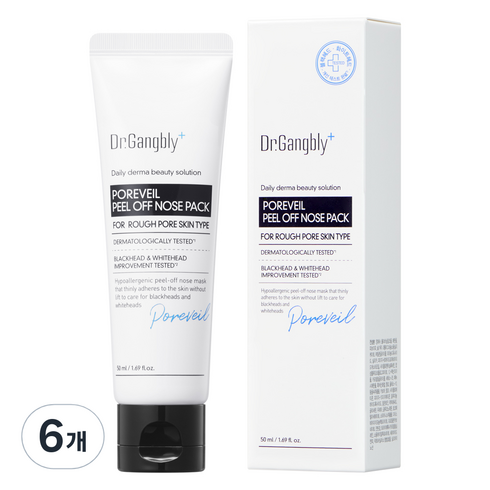 닥터강블리 더마 포어베일 필 오프 코팩 50ml, 1개입, 6개