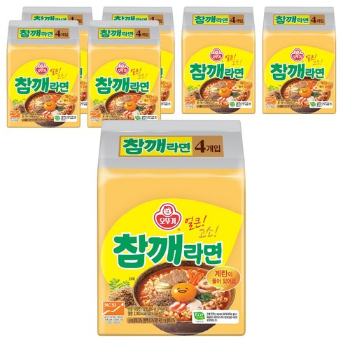 오뚜기 참깨라면 115g, 28개