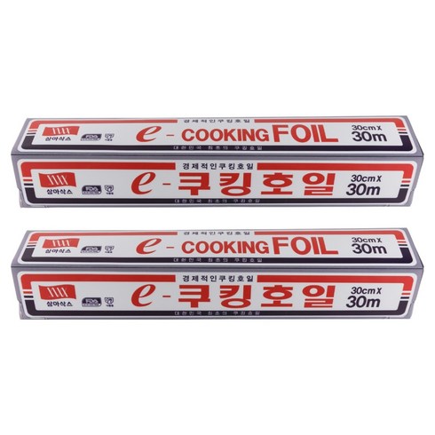 삼아삭스호일 e 쿠킹호일, 30m, 2개