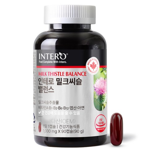 인테로 밀크씨슬 밸런스, 90g, 1개