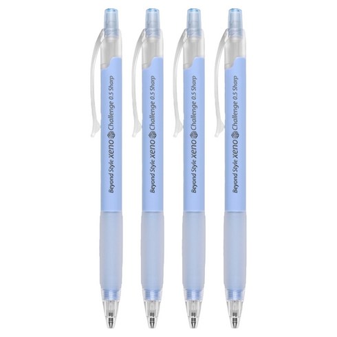 제노 챌린지 샤프 하늘, 0.5mm, 4개