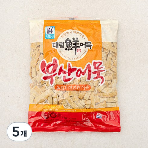 대림선 요리가 간편한 어묵, 1kg, 5개