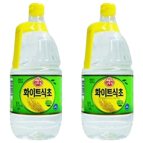 오뚜기 화이트 식초, 1.8L, 2개