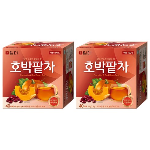담터 호박팥차, 1.5g, 40개입, 2개