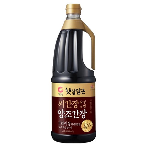 햇살담은 씨간장 숙성 양조간장 골드, 1.7L, 1개