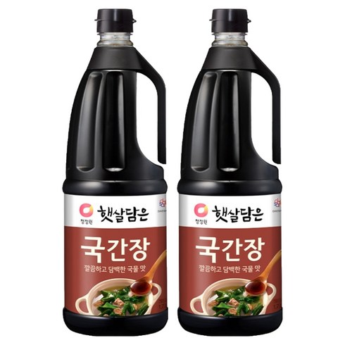 햇살담은 국간장, 1.7L, 2개