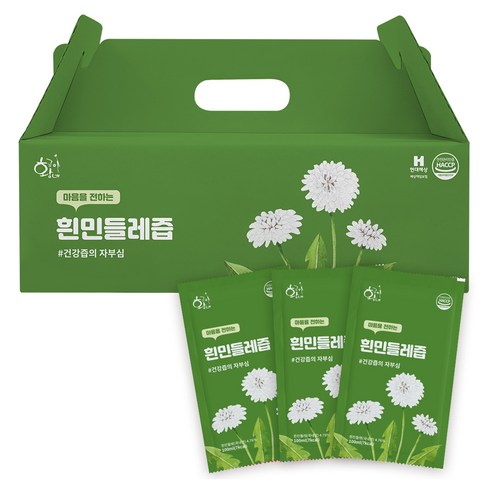 황금이네 흰민들레즙 진액 엑기스 100ml 30포, 3L, 1개