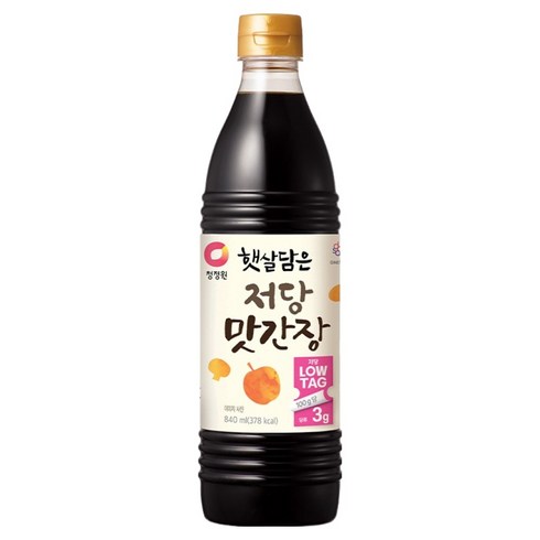 햇살담은 저당 맛간장, 840ml, 1개