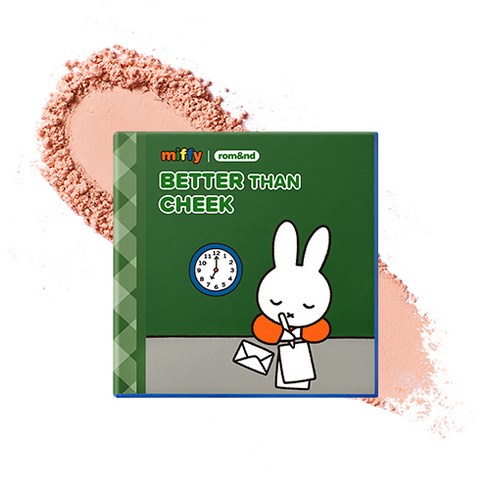 롬앤 미피 베러 댄 치크 4g, MF01 소프트 피치 북, 1개