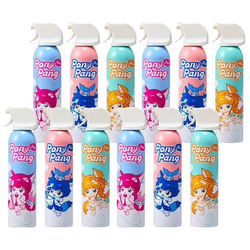 포니팡 버블클렌저 오션팡+나나팡+핑키팡, 12개, 200ml