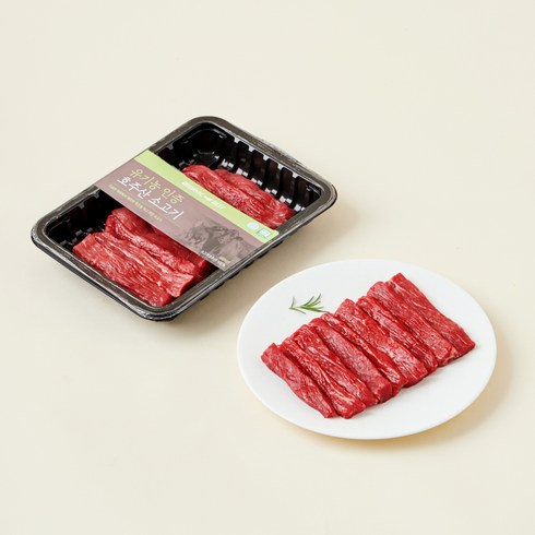 동원홈푸드 유기농 인증 우둔 장조림용 (냉장), 200g, 1개