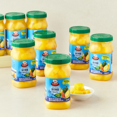 Dole 후룻바틀 파인애플, 666g, 1개입, 8개