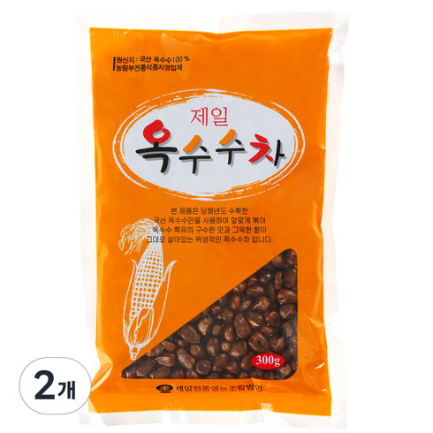 에코맘하우스 제일전통 옥수수차, 300g, 1개입, 2개