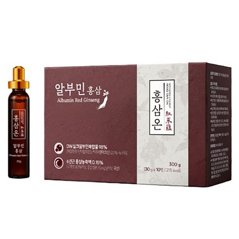 동화약품 알부민 홍삼 10p, 300g, 1개