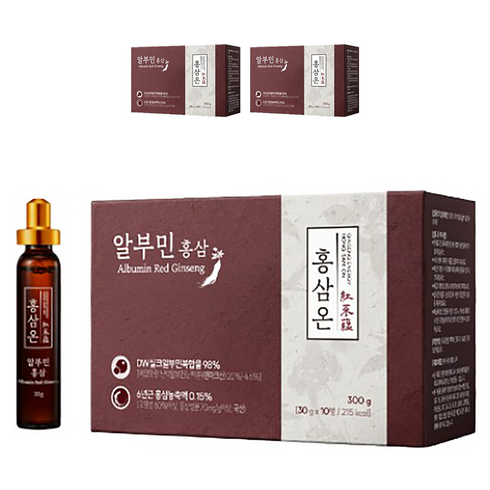 동화약품 알부민 홍삼 10p, 300g, 3개