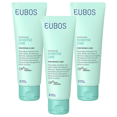오이보스 센서티브 핸드 앤 리페어 케어 크림, 3개, 75ml