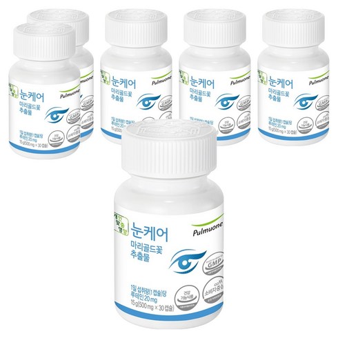 풀무원 눈케어 마리골드꽃 추출물, 6개, 15g