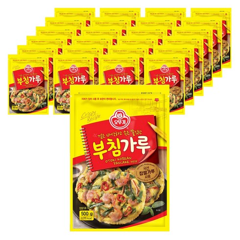 오뚜기 부침가루, 500g, 25개