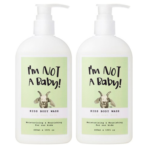아임낫어베이비 키즈 바디워시, 300ml, 2개