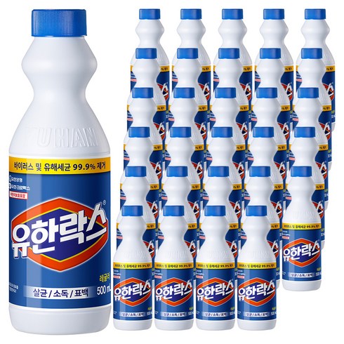 유한락스 레귤러, 500ml, 30개