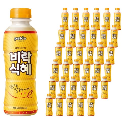 팔도 비락식혜, 500ml, 36개
