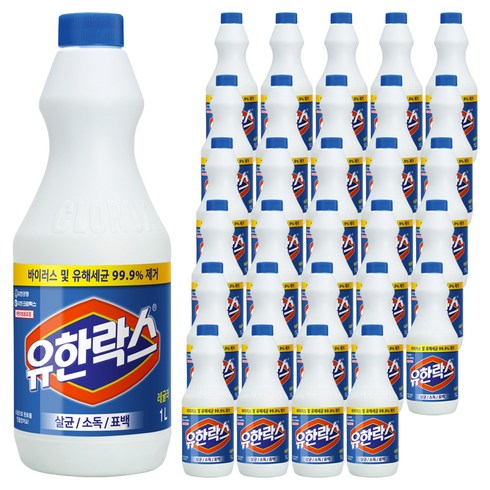 유한락스 레귤러, 1L, 40개