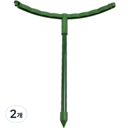 화분 받침 식물 거치대 그린 15cm, 2개