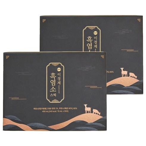래오이경제 흑염소 스틱 30포, 450ml, 2세트