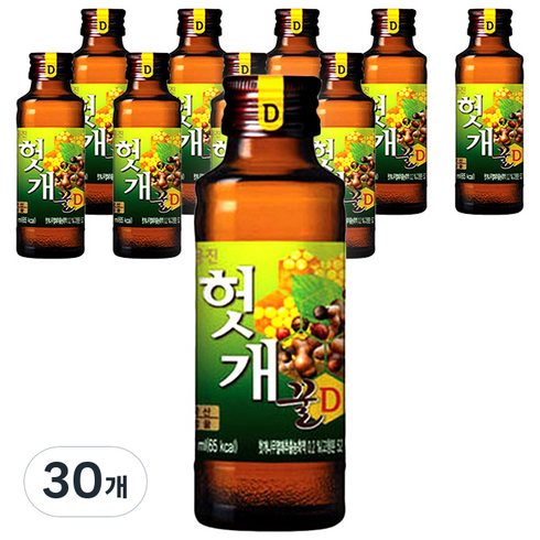 웅진 헛개꿀D 드링크, 100ml, 30개