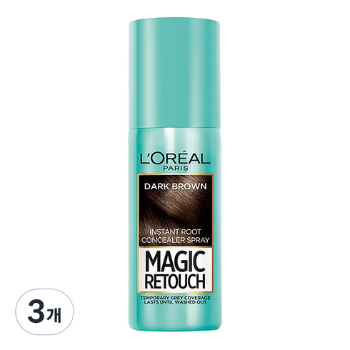 로레알 파리 로레알파리 매직 리터치 75 ml, 다크브라운, 3개