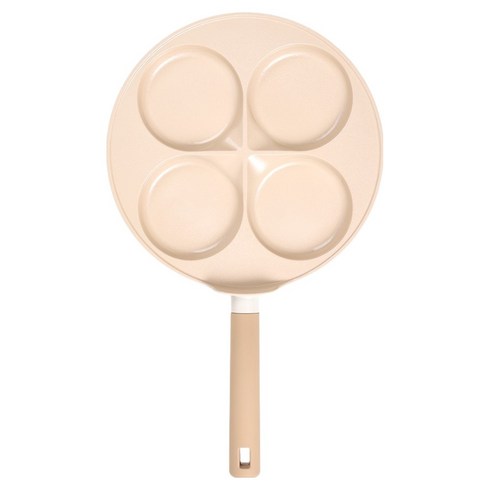 트루쿡 인덕션 세라믹 4구 에그팬, 29cm, 1개