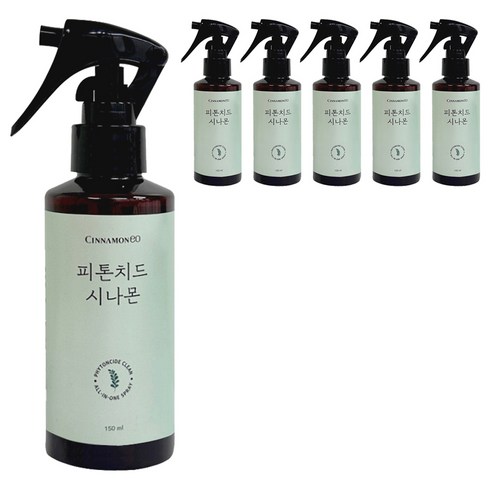 시나몬이오 피톤치드 시나몬 스프레이 탈취제, 150ml, 6개