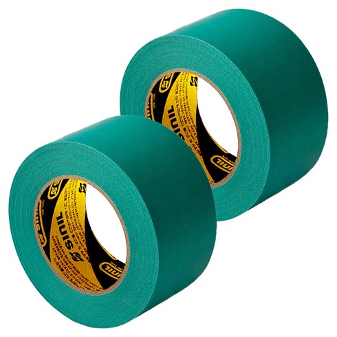 신일테이프 청면테이프 48mm x 25m, 청색, 2개