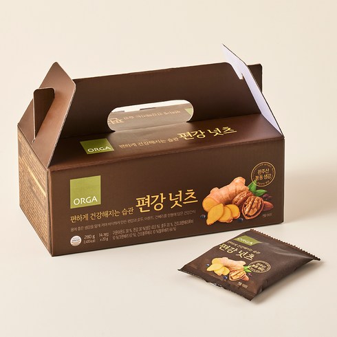 올가홀푸드 편하게 건강해지는 습관 편강넛츠 14p, 5개