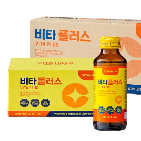 비타할로 저칼로리 비타플러스, 50개, 100ml