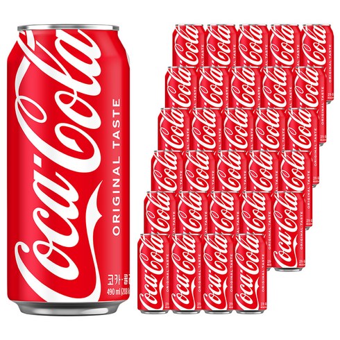 코카콜라 오리지널, 490ml, 48개