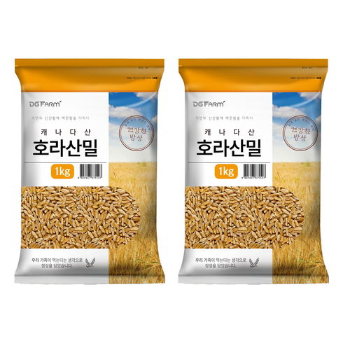 건강한밥상 호라산밀, 1kg, 2개