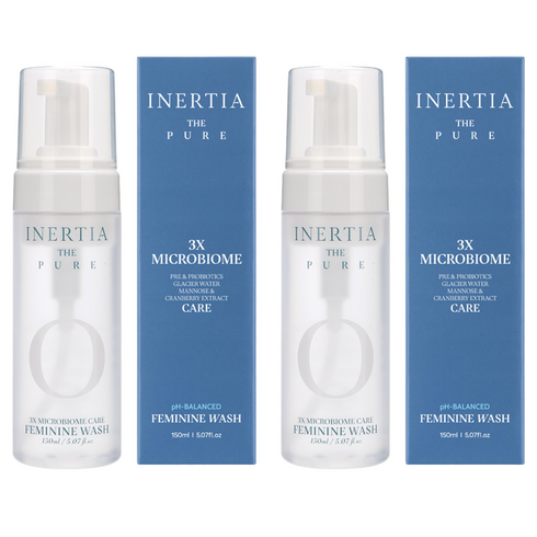 이너시아 3X 마이크로바이옴 여성청결제, 150ml, 2개