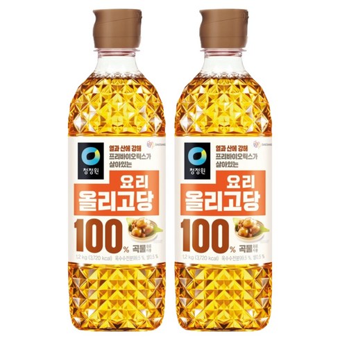 청정원 요리올리고당, 1.2kg, 2개