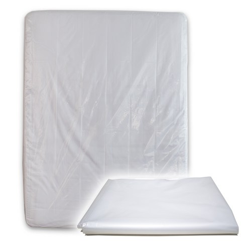 탐사 침대매트리스 보관포장이사 대형 비닐 슈퍼싱글(SS) 2.4m x 1.4m, 투명, 1개