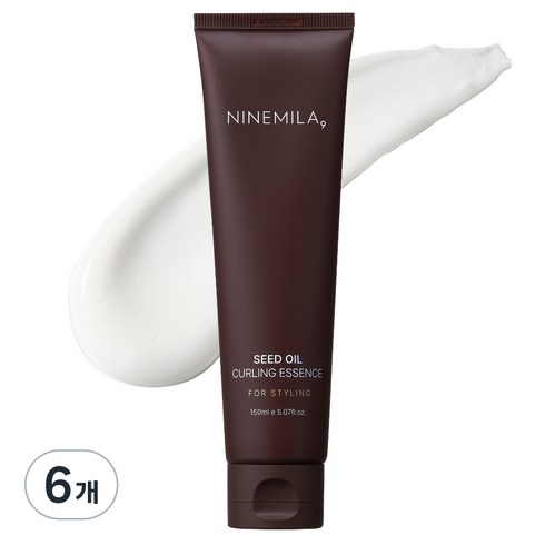 나인밀라 시드 오일 컬링 에센스, 150ml, 6개