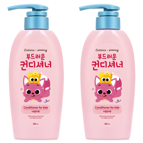 베비언스 핑크퐁 컨디셔너 자몽릴리향, 380ml, 2개