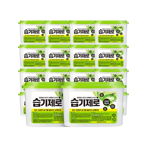 피죤 습기제로 제습제 본품, 275g, 18개