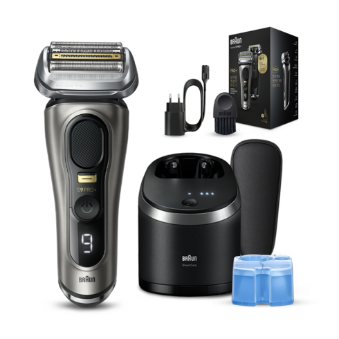 BRAUN 시리즈 9 PRO+ 전기면도기, 9565cc, 그라파이트