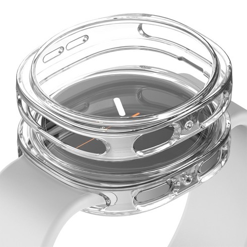 누아트 풀커버 케이스, 투명 + 투명, 2개