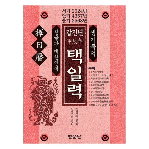 갑진년(甲辰年) 택일력, 명문당