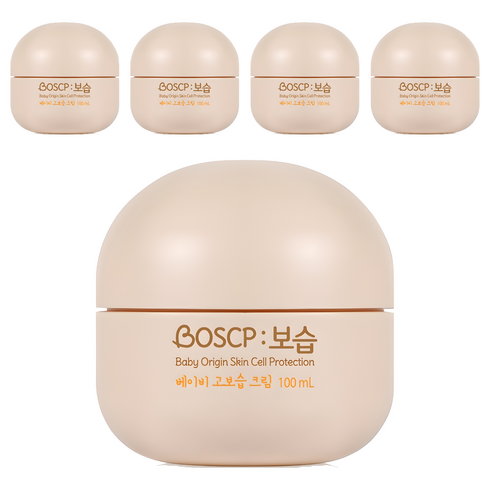 보습 베이비 고보습 크림, 100ml, 5개