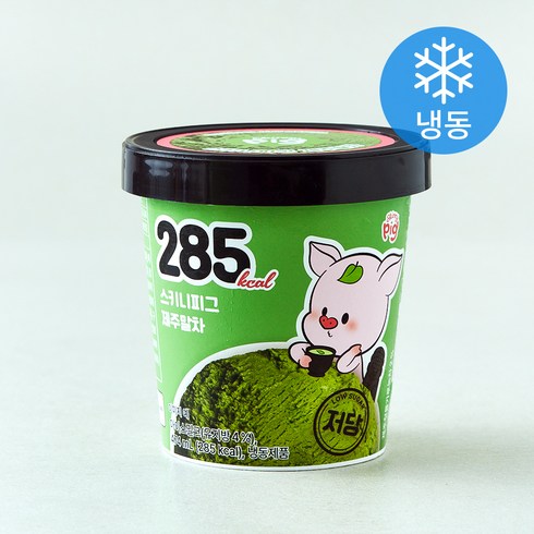 스키니피그 제주말차 컵 아이스밀크 (냉동), 1개, 1개입, 474ml