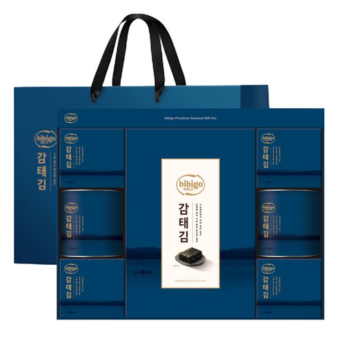 비비고 감태김 혼합 1호 + 쇼핑백 세트, 2세트