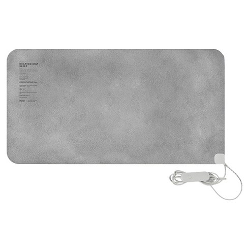잉코 스웨이드 양면발열 휴대용 전기매트 I-S701, 어반 그레이, 70 x 37 x 0.15 cm